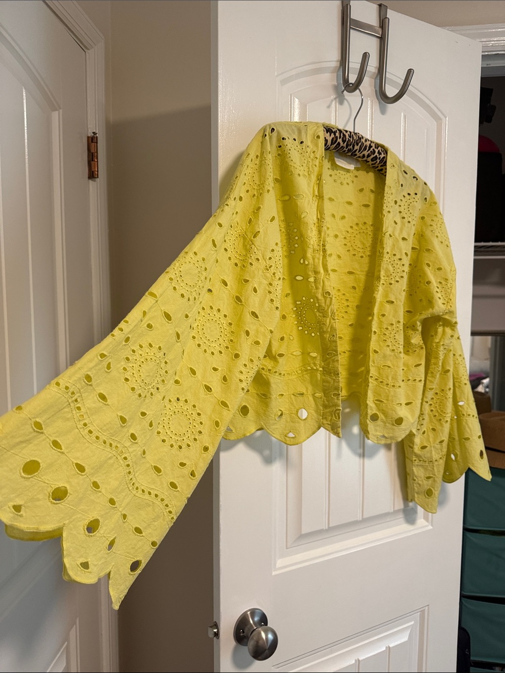maeve for anthropologie crochet cardigan cover up